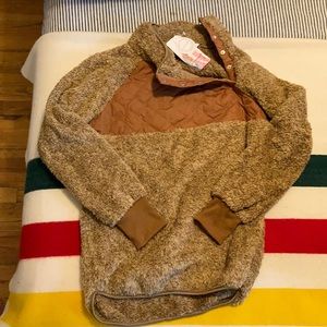 Pretty Garden Fleece NWT M